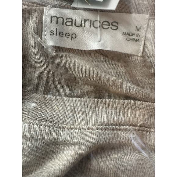 Maurice’s Pumpkin Spice Pajama Set Size Medium - Picture 3 of 4